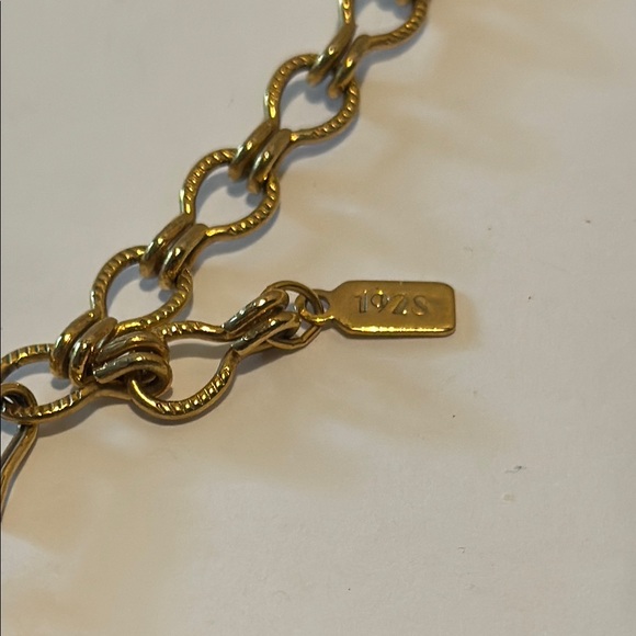 Vintage 1928 Multi Strand Black Bead Rhinestone Cross Necklace w/Clip Earrings - Picture 3 of 7